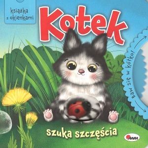 Okładka książki Katarzyna Vanevska "Kotek szuka szczęścia"