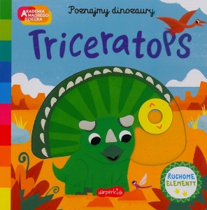 Okładka książki David Partington "Triceratops"