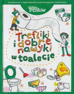 Okładka książki Martyna Jelonek "Trefliki i dobre nawyki : w toalecie"