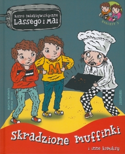 Okładka książki Martin Widmark "Skradzione muffinki i inne komiksy"