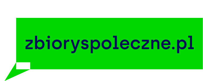 Logo portalu zbioryspoleczne.pl