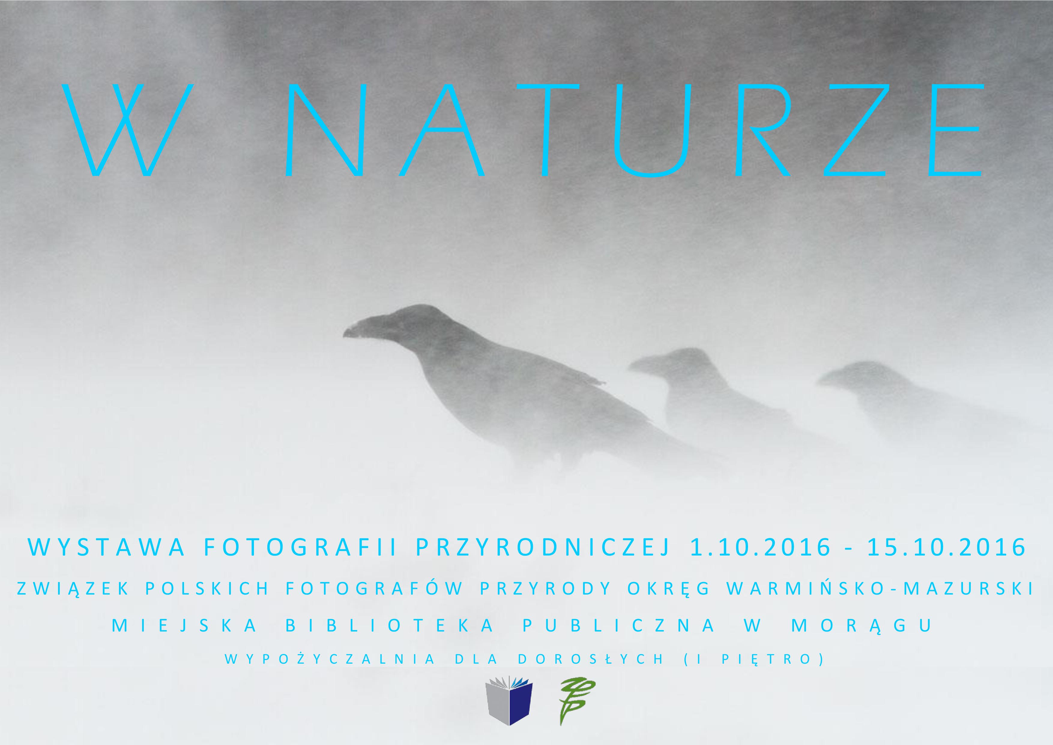 Wystawa fotografii przyrodniczej - plakat