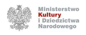 Logotyp Ministerstwa Kultury i Dziedzictwa Narodowego z godłem Polski