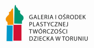 Logotyp Galerii i Ośrodka Plastycznej Twórczości Dziecka w Toruniu