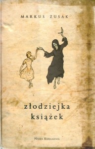 Okładka książki Markus Zusak "Złodziejka Książek"